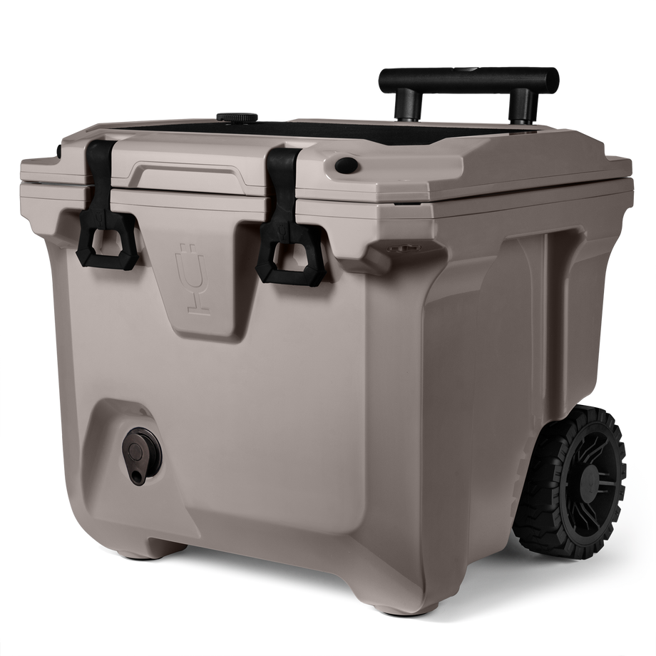 Mocha BruTank 35-Quart Rolling CoolerMocha BruTank 35-Quart Rolling Cooler
